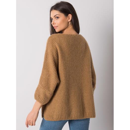 Sweter-TW-SW-BI-J1001.06-camelowy