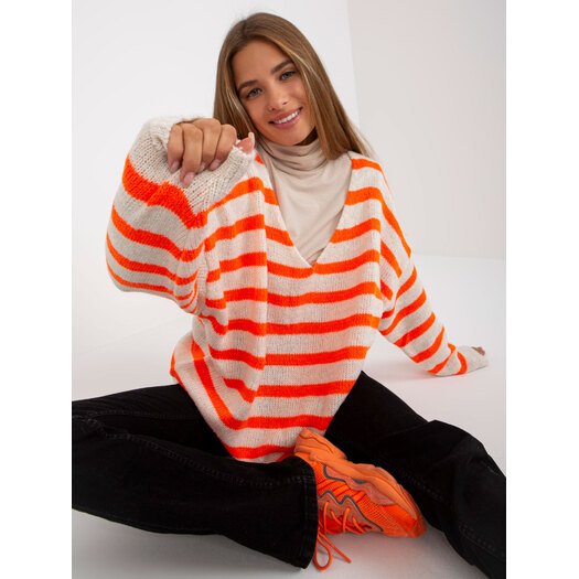 Megztinis-TW-SW-BI-M59.25-oranžinė