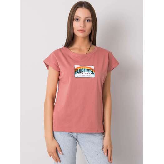 T-shirt-FA-TS-7137.29P-ciemny różowy