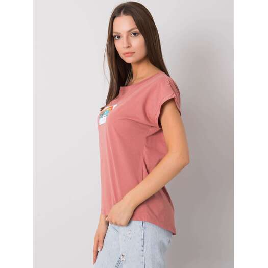 T-shirt-FA-TS-7137.29P-ciemny różowy