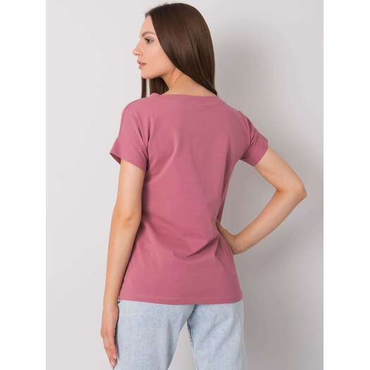 T-shirt-FA-TS-7161.32P-ciemny różowy
