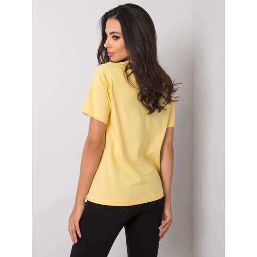 T-shirt-PM-TS-SS21TX64.32-żółty