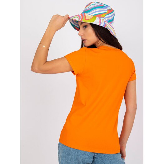 T-shirt-RV-TS-4623.08-pomarańczowy