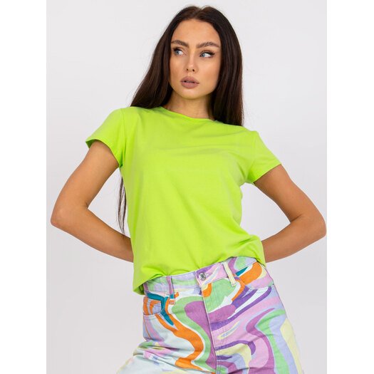 T-shirt-RV-TS-4623.84-fluo zielony