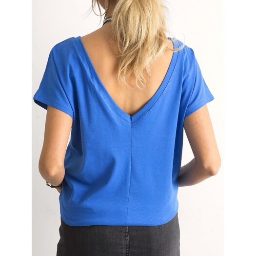 T-shirt-RV-TS-4662.35P-ciemny niebieski