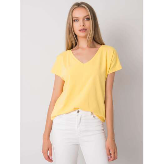 T-shirt-RV-TS-4832.01P-żółty