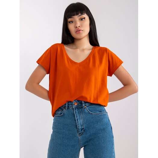 T-shirt-RV-TS-4832.38P-ciemny pomarańczowy