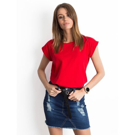 T-shirt-RV-TS-4833.01P-czerwony