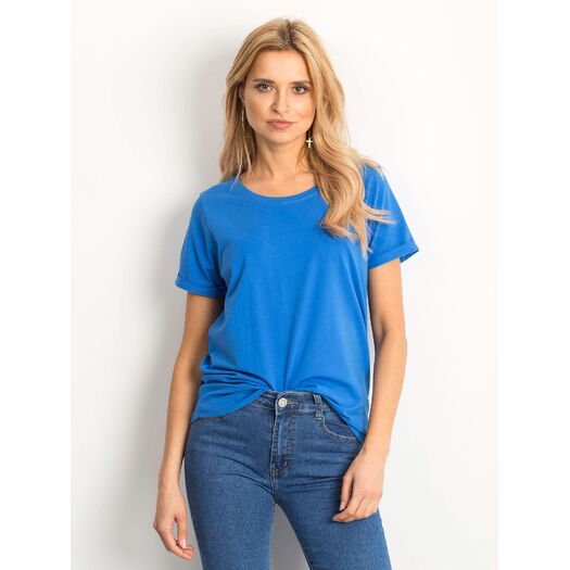 T-shirt-RV-TS-4838.60P-ciemny niebieski