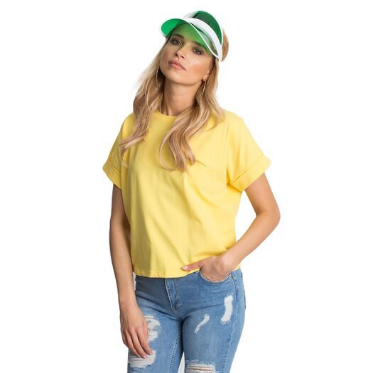 T-shirt-RV-TS-4841.39P-żółty