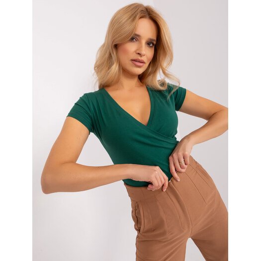 T-shirt-RV-TS-5636.18-ciemny zielony