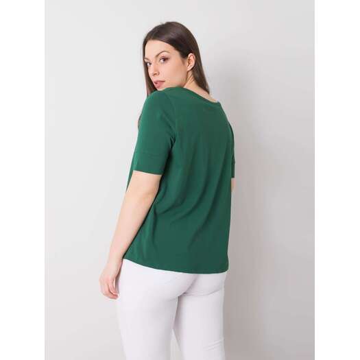 T-shirt-RV-TS-6330.92P-ciemny zielony