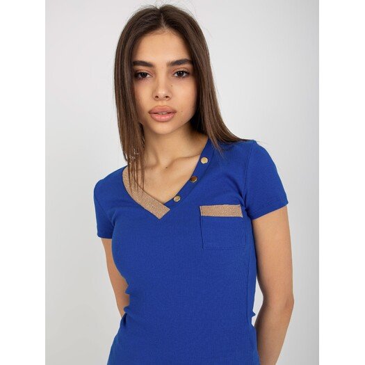 T-shirt-RV-TS-8543.12P-ciemny niebieski