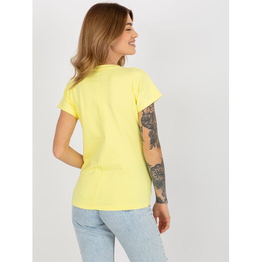 T-shirt-VI-TS-034.06-jasny żółty