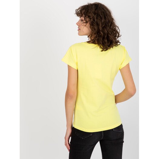 T-shirt-VI-TS-035.01P-jasny żółty